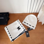 25A scarf and beanie set