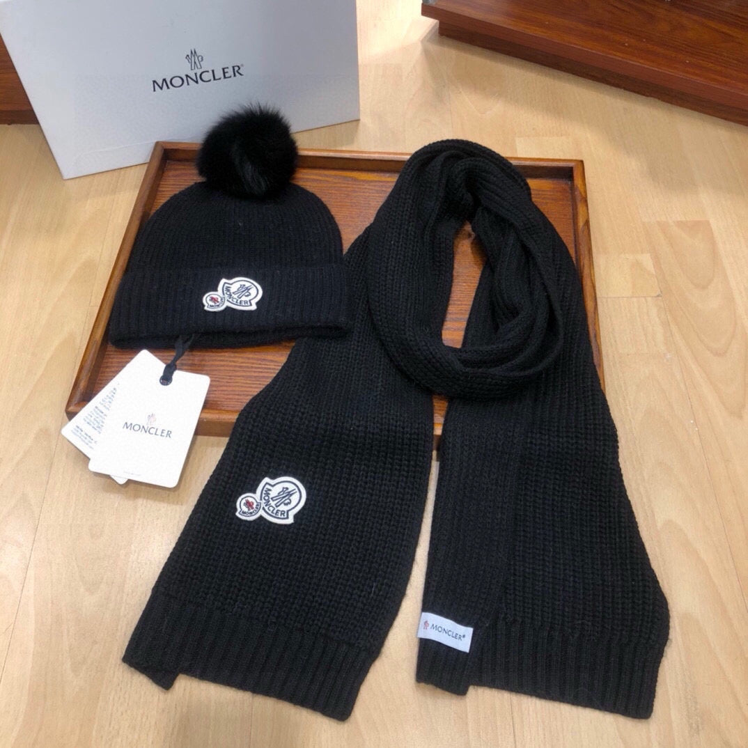 Scarf and Beanie Set(2pcs)