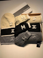 Knit Accessories Set (Beanie, Scarf, Gloves)
