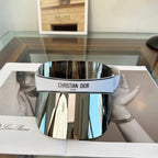 Silver Mirror Shield Visor