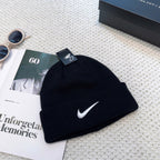 NK Knit Beanie in black