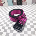 OFF WHITE Woven BELT