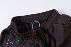 Sp5der Double Layer Shorts Brown