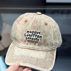 Distressed Denim Baseball Cap - Vintage Washed Streetwear Hat