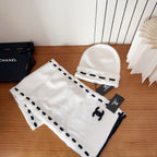 25A scarf and beanie set