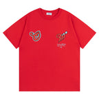 OFF WHITE Scorpio Skate Cotton Graphic T-Shirt