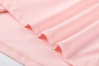 OFF WHITE logo-print Pink T-shirt