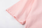 OFF WHITE logo-print Pink T-shirt