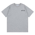 OFF WHITE logo-print Pink T-shirt