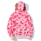 BAPE WGM Camo Zipper Hoodie