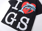 Godspeed Miami Dolphin T-Shirt Black