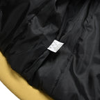 Sp5der Leather Logo Bomber Jacket