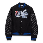 OFF WHITE Logo-Embroidered Jacket