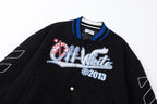 OFF WHITE Logo-Embroidered Jacket