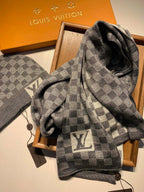 L&V  Knit Beanie + Matching Scarf Set