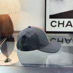 Premium Streetwear Baseball Cap with Signature Stripe & Monogram
