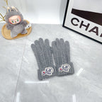 Set of Beanie Glove Scarf
