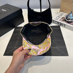 Embroidered Floral Baseball Cap in Soft Pink