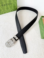 Premium Automatic Buckle Leather Belt - Full Grain Genuine Hide