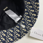 Classic Monogram Embroidered Bucket Hat - Premium Cotton Sun Hat