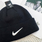 NK Knit Beanie in black