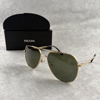 Classic Gold Aviator Sunglasses - Premium Metal Frame UV Protection