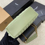 Soft sage suede crossbody 688019190