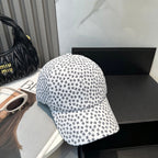 Monogram Baseball Cap in White