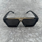 Evidence Sunglasses Black And Gold