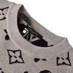 Louis Vuitton Monogram Jacquard Cotton Sweatshirt