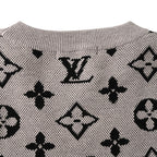Louis Vuitton Monogram Jacquard Cotton Sweatshirt