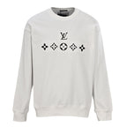 Louis Vuitton Monogram Jacquard Cotton Sweatshirt