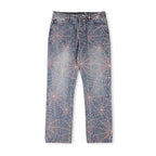 Sp5der AOP Vintage 501 Denim