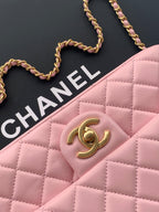 CC Small Flap Bag Petal Pink