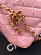 CC Small Flap Bag Petal Pink