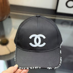 Premium Embroidered Baseball Cap - Classic Black Streetwear Hat