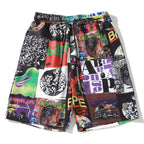 BAPE Album Monogram Sweat Shorts