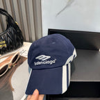 Modern Minimalist Baseball Cap - Embroidered Cotton Unisex Hat