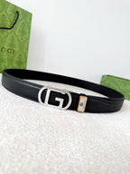Premium Automatic Buckle Leather Belt - Full Grain Genuine Hide