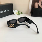 CC Quilted Oversized Sunglasses