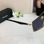 Shield-Style Luxury Sunglasses